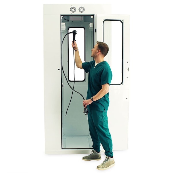 SureDry Pass Through Scope Cabinet, 10-Scope Capacity, Key Lock